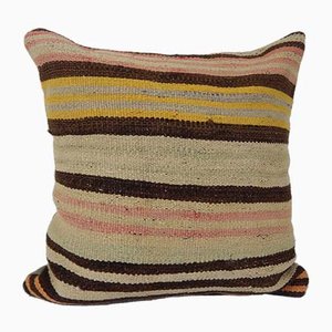 Turkish Hemp Kilim Cushion Cover