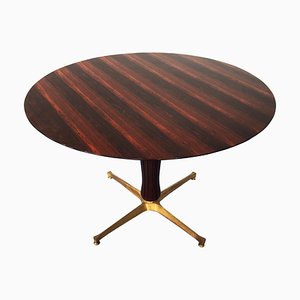 Italienischer Mid-Century Esstisch aus Palisander von Paolo Buffa, 1950er