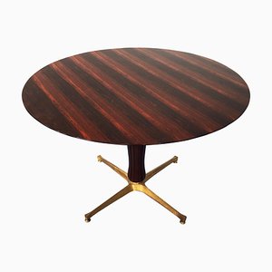 Mid-Century Italian Rosewood Dining Table Attributed to Paolo Buffa, 1950s