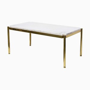 Marble and Brass Occasional Table by Osvaldo Borsani for Tecno, 1970s