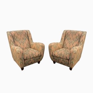 Lounge Chairs, 1940s, Set of 2