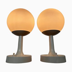 Space Age Table Lamps, 1970s, Set of 2