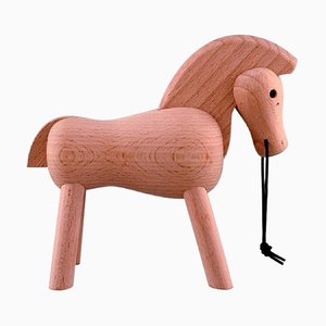 Danish Wooden Horse by Kay Bojesen