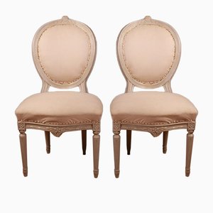 Chaises de Salon Antique, France, Set de 2