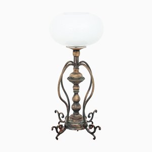 Lámpara de mesa Mid-Century, años 50