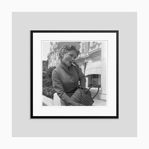 Anne Baxter No Smoking in Black Frame
