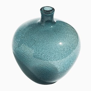 Mid-Century Swedish Bubble Vase by Erik Höglund for Boda, 1950s