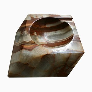 Industrial Spanish Onyx Ashtray, 1970s