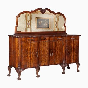 Antique Baroque Style Mirrored Chippendale Sideboard from Testolini & Salviati