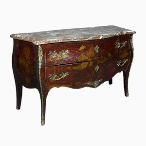 Louis XV Style Lacquer Chest of Drawers