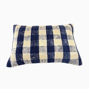 Grand Housse de Coussin Kilim Fait Main, Turquie