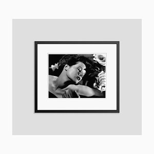 Impresión Katharine Hepburn Archival Pigment enmarcada en negro