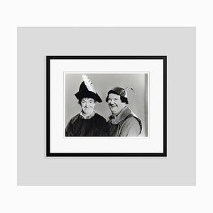 Laurel and Hardy in Babes in Toyland Archival Pigment Print Framed in Black by Bettmann