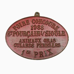 Panneau Agricole Rouge Saint-Pourçain-sur-Sioule, 1988