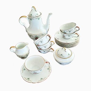 Coffee Set from CH Field Haviland, 1970s, Set of 17