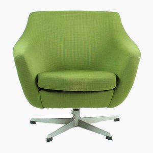 Mid-Century Czechoslovakian Green Club Chair from UP Závody, 1970s