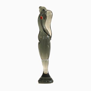 Murano Glass Abstract Female Figure Sculpture by Ermanno Nason for Cenedese, 1960s