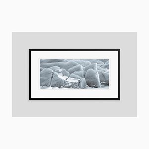 Glacial Patterns Oversize Archival Pigment Print Framed in Black by Tim Graham