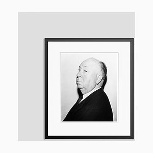 Impresión Alfred Hitchcock Archival Pigment enmarcada en negro