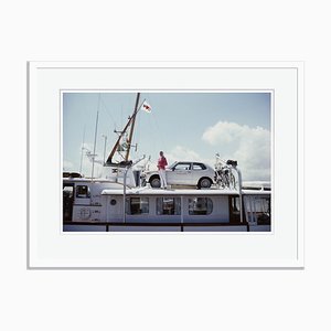 No Transport Problems Oversize C Print Framed in White by Slim Aarons