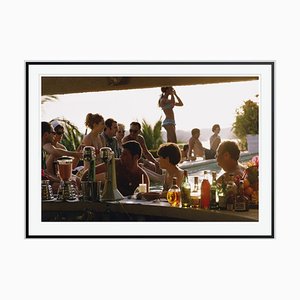 Vila Vera Oversize C Print Framed in Black by Slim Aarons