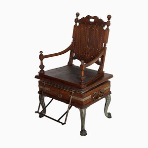 19th Century Massage Armchair from Florenz Wien