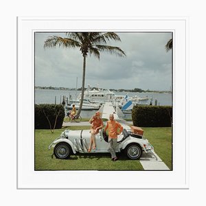 All Mine Oversize C Print in Weiß von Slim Aarons