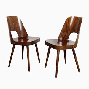 Dining Chairs by Oswald Haerdtl for TON, 1960s, Set of 2