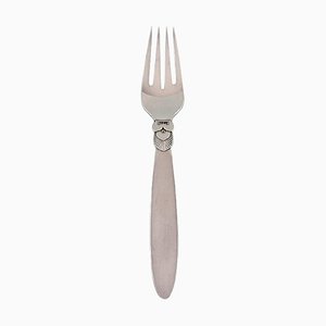 Tenedor para cena Georg Jensen Cactus de plata esterlina