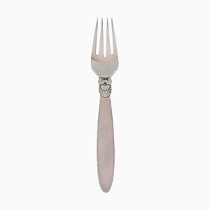 Tenedor para cena Georg Jensen Cactus de plata esterlina