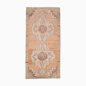 Tapis de Couloir Karapinar Vintage Beige, 1970s