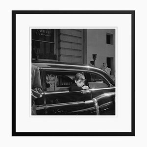 Audrey Hepburn Sabrina Silver Gelatin Resin Print Framed in Black by Hulton Archive