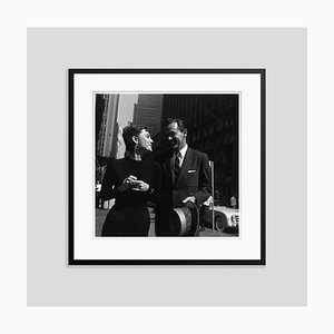 Stars on the Town Archival Pigment Print Framed in Black by Hulton Archive