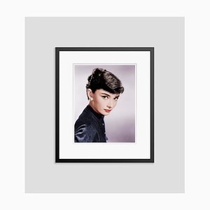 Audrey Hepburn Framed in Black by Bettmann