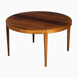 Mid-Century Danish Rosewood Coffee Table by Severin Hansen for Haslev Møbelsnedkeri, 1950s