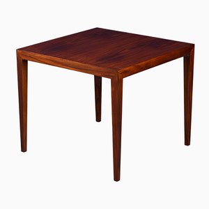 Mid-Century Danish Rosewood Coffee or Side Table by Severin Hansen for Haslev Møbelsnedkeri, 1950s