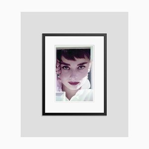 Audrey Hepburn Framed in Black by Bill Avery