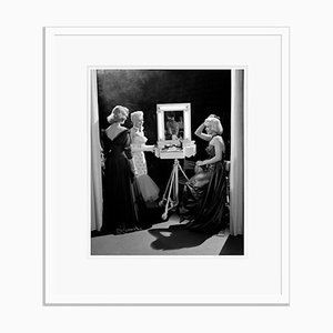 Blondes Have More Fun Silver Gelatin Resin Print Framed in White by Frank Worth