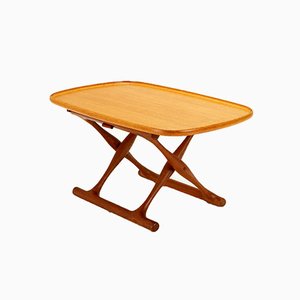 Mesa plegable danesa de Poul Hundevad para Domus Danica, años 50