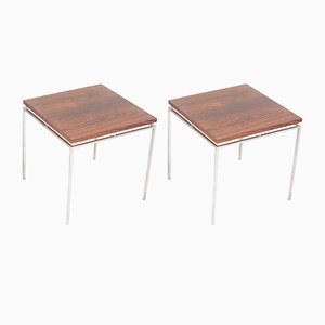 Tables d'Appoint en Palissandre par Knud Joos pour Jason Møbler, 1950s, Set de 2