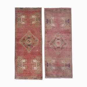 Tapis Turcs Distressed, 1970s, Set de 2