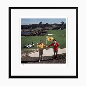 Golfing Pals Framed in Black by Slim Aarons