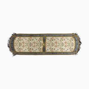 19th Century Table Runner in Embroidered Silk