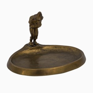 Jugendstil Bronze Ashtray, Vienna, 1905