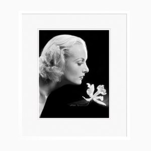 Carole Lombard Archival Pigment Print Framed in White by Alamy Archives