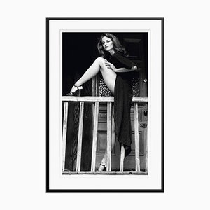 Charlotte Rampling enmarcado en negro de Terry O'Neill