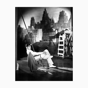 Impresión de Clark Gable Pigment Archival en blanco