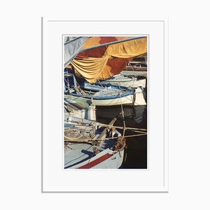 Fishing Boats Oversize Archival Pigment Print Framed in White by Für Kunst Und Geschichte