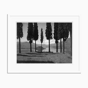 Impresión italiana Landscape Oversize Archival Pigment enmarcada en blanco de Für Kunst Und Geschichte