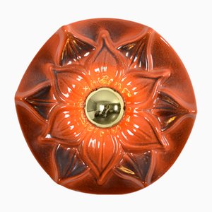 Ceramic Sconce from Honsel, 1970s